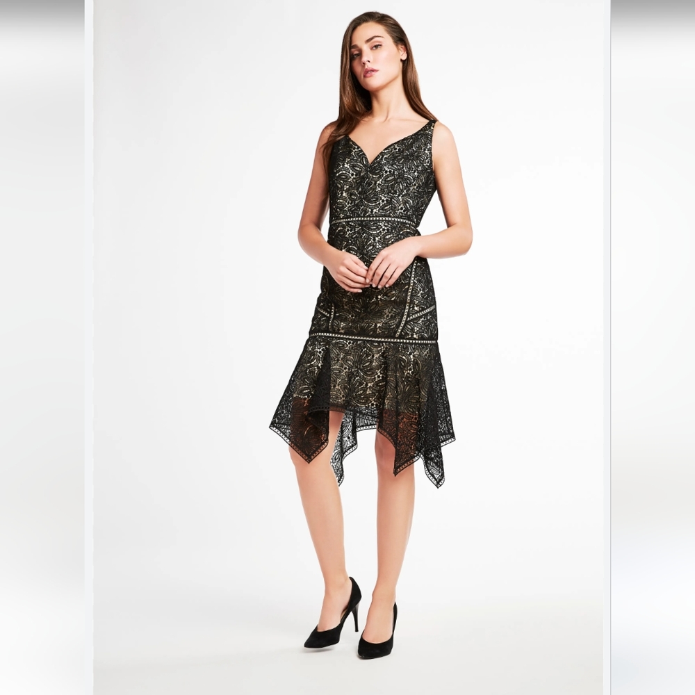 Elie Tahari Womens Mariya Cocktail Dress